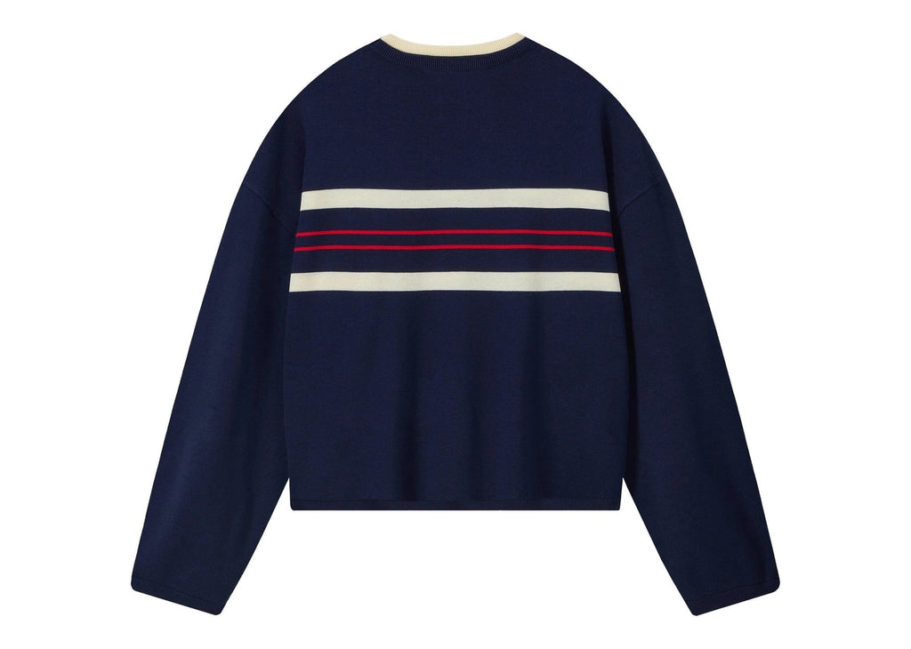 Nude Project Smith Knit Sweater Navy
