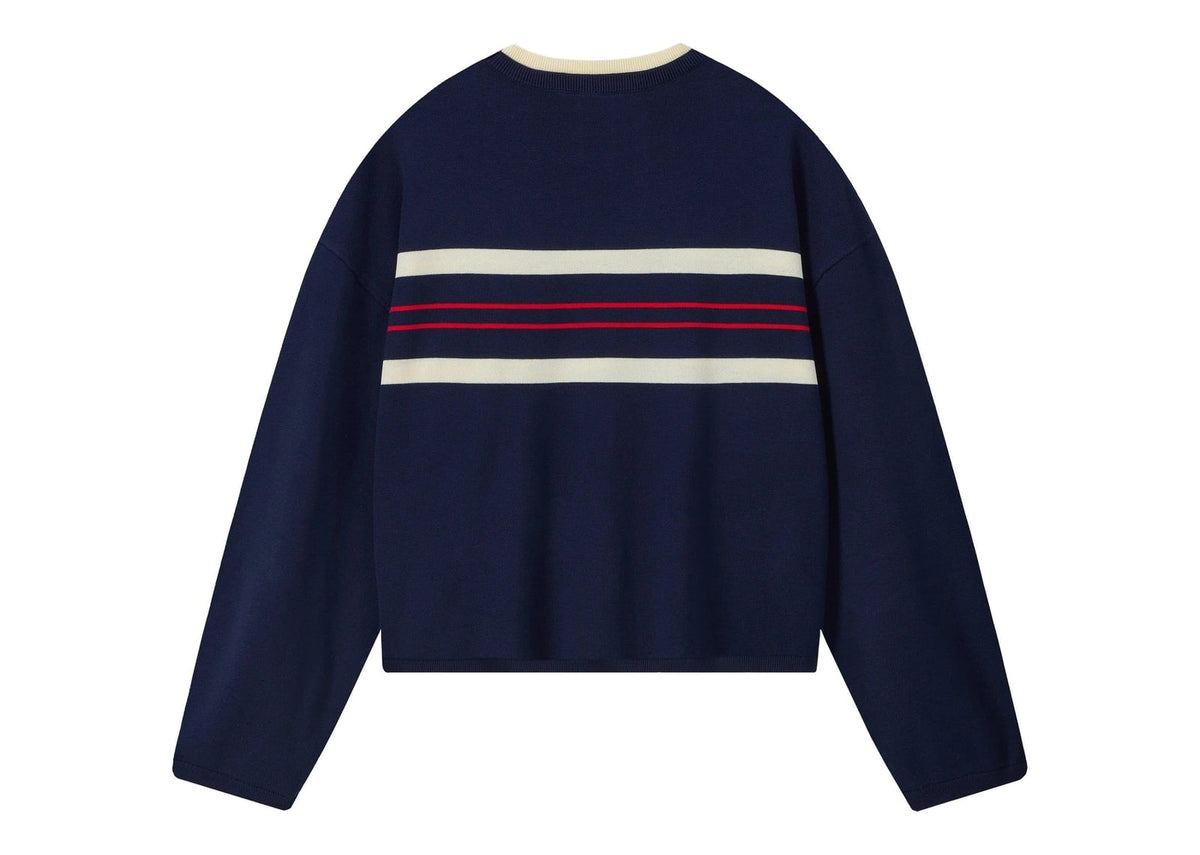 Nude Project Smith Knit Sweater Navy
