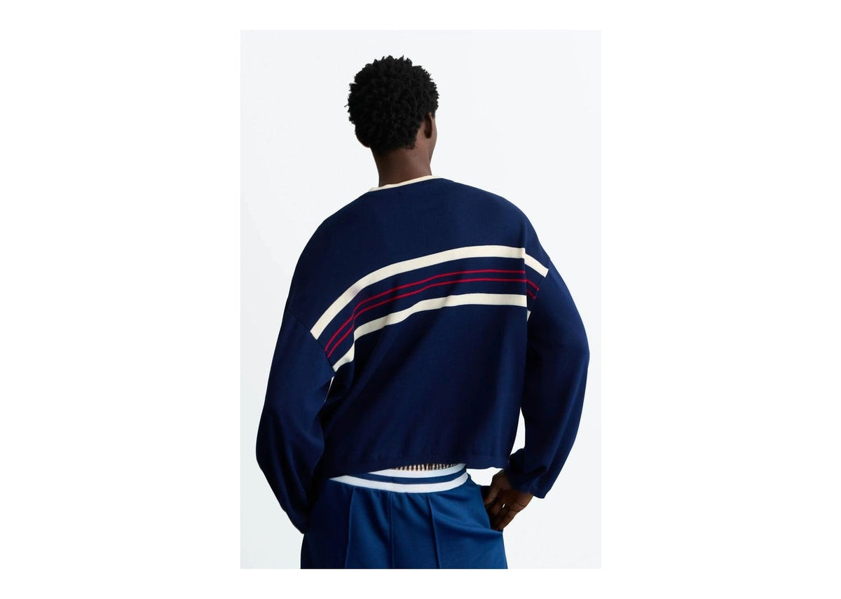Nude Project Smith Knit Sweater Navy
