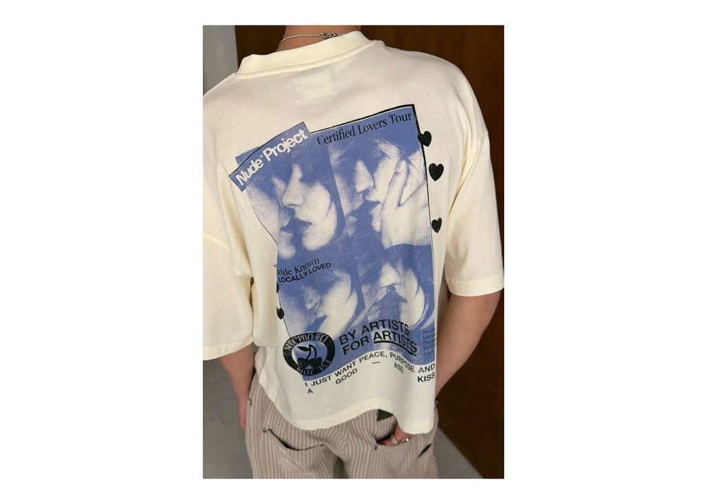Nude Project Smock Tee Ivory