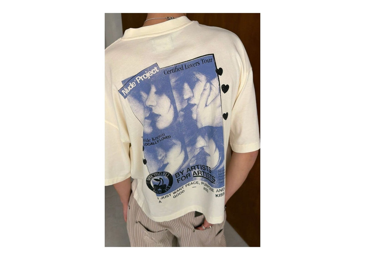 Nude Project Smock Tee Ivory