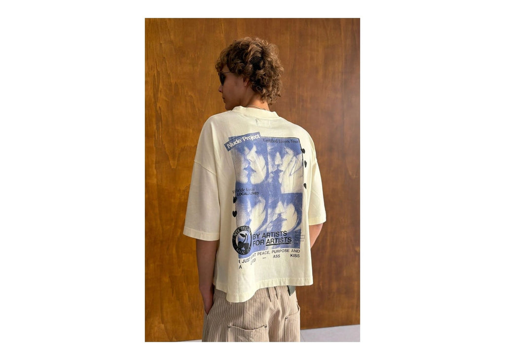 Nude Project Smock Tee Ivory