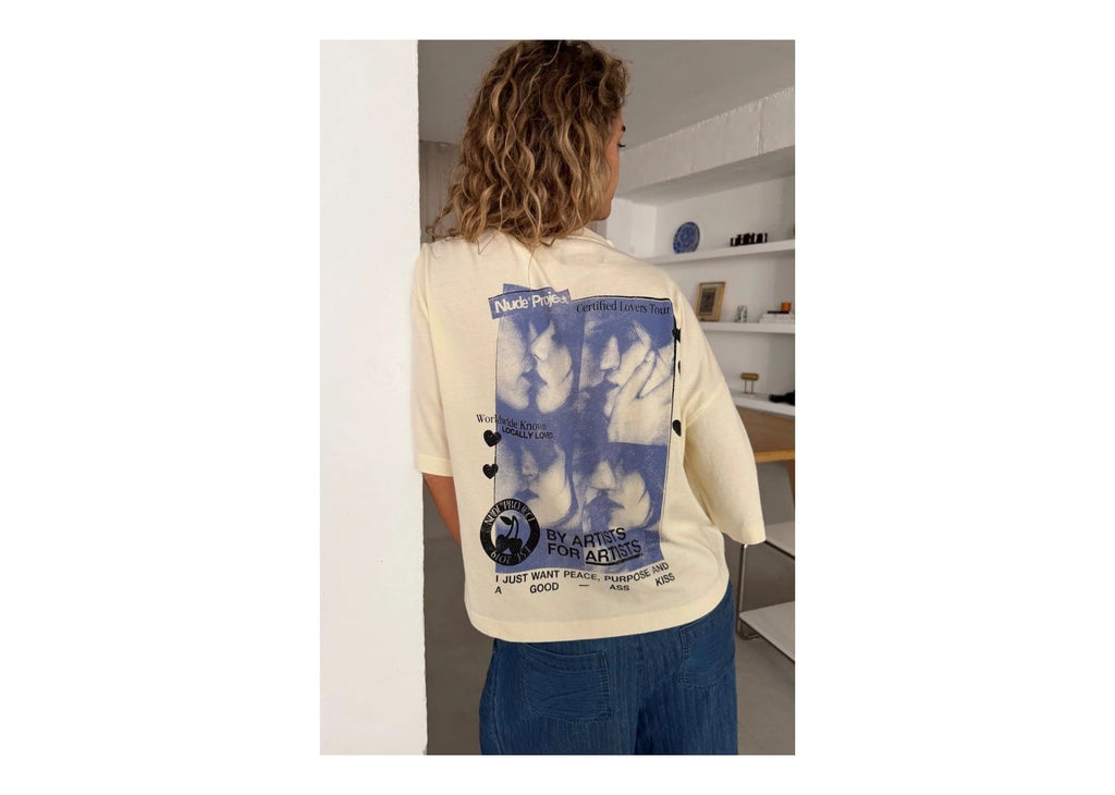 Nude Project Smock Tee Ivory