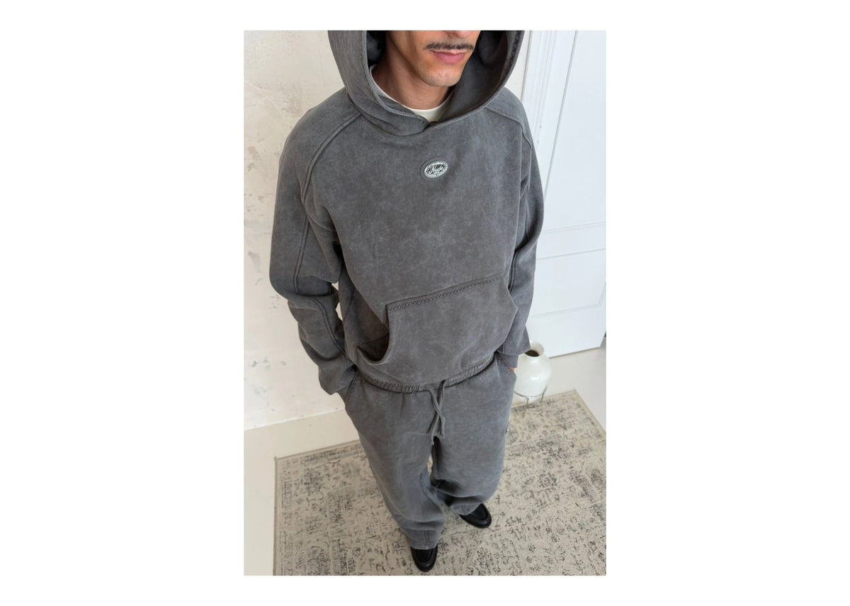 Nude Project Solid Hoodie Ash