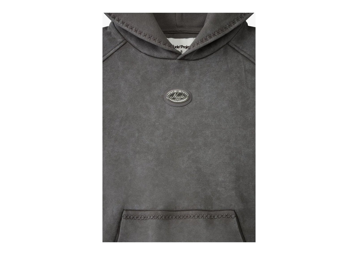 Nude Project Solid Hoodie Ash