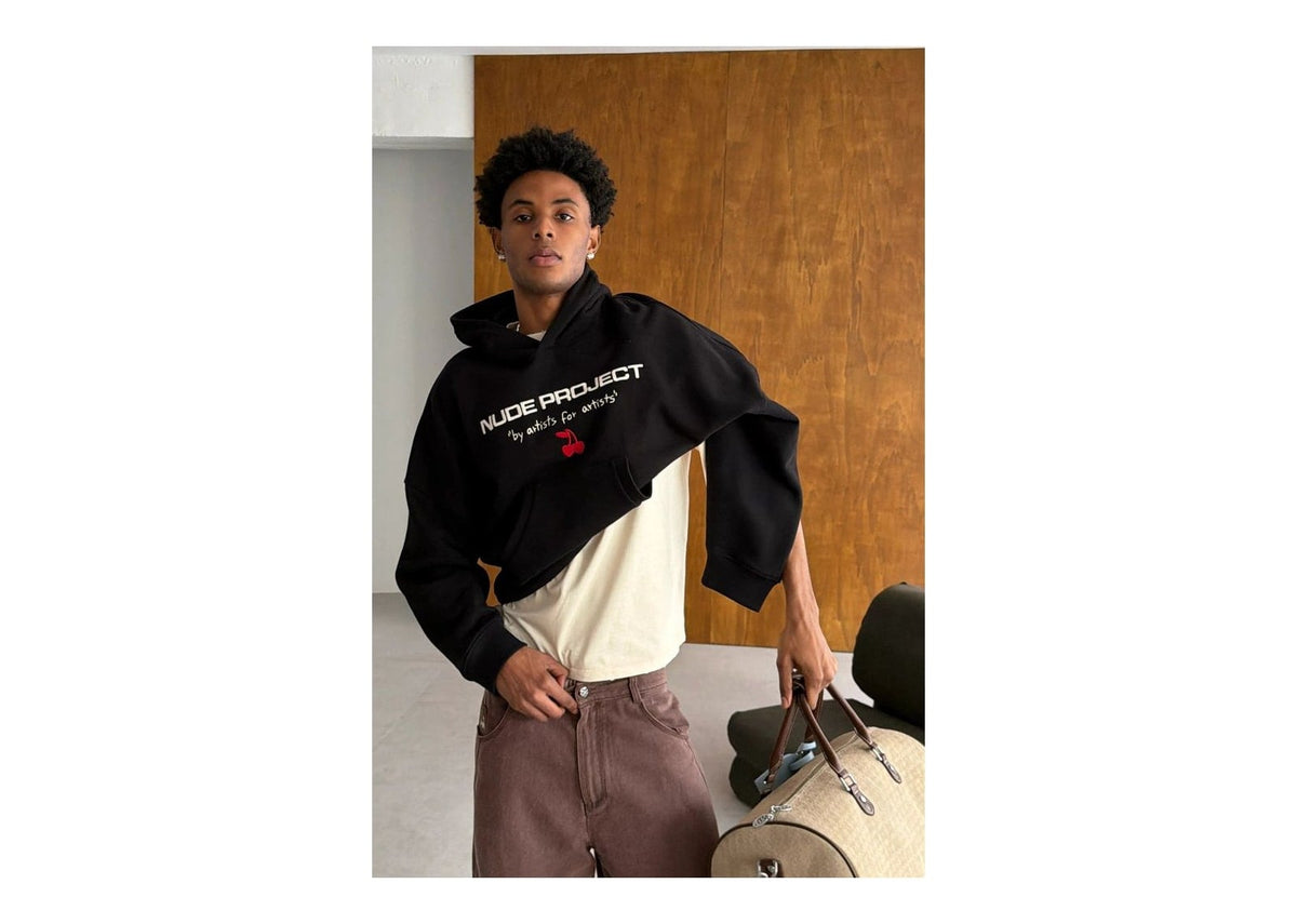 Nude Project Sport Hoodie Black