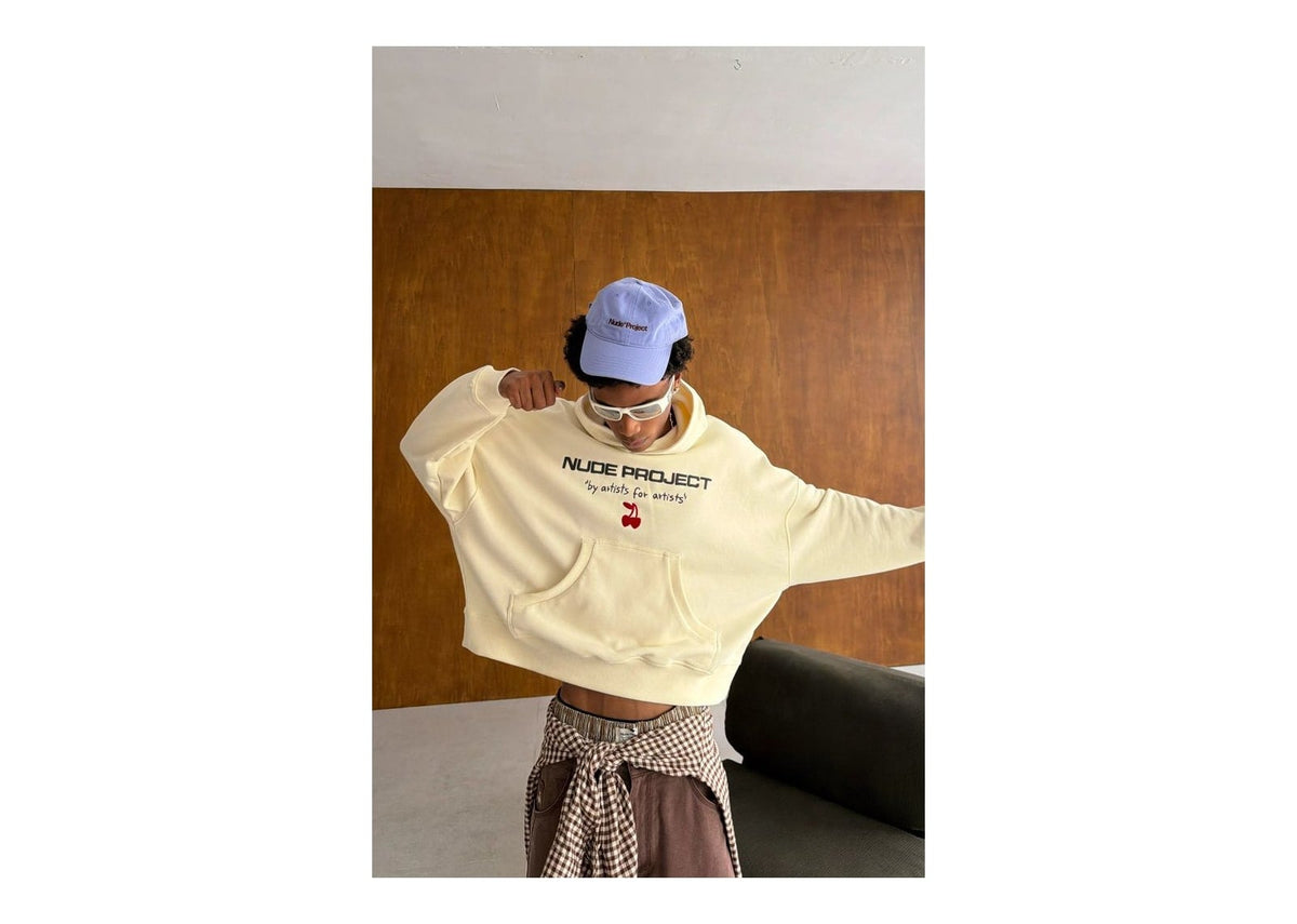 Nude Project Sport Hoodie Off-White