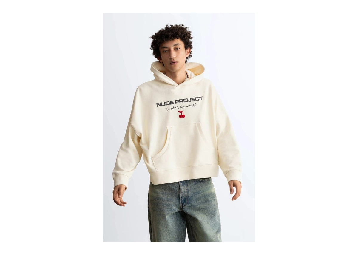 Nude Project Sport Hoodie Off-White