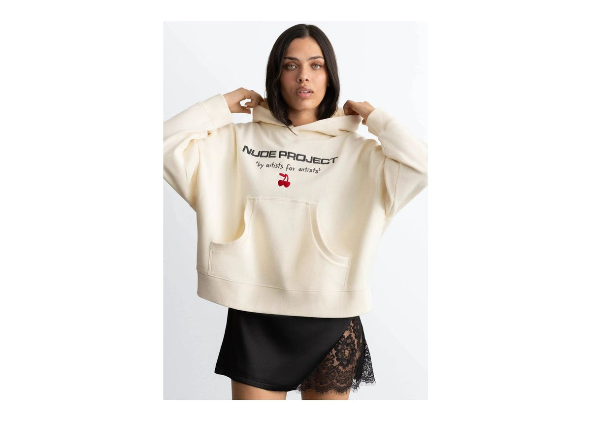 Nude Project Sport Hoodie Off-White