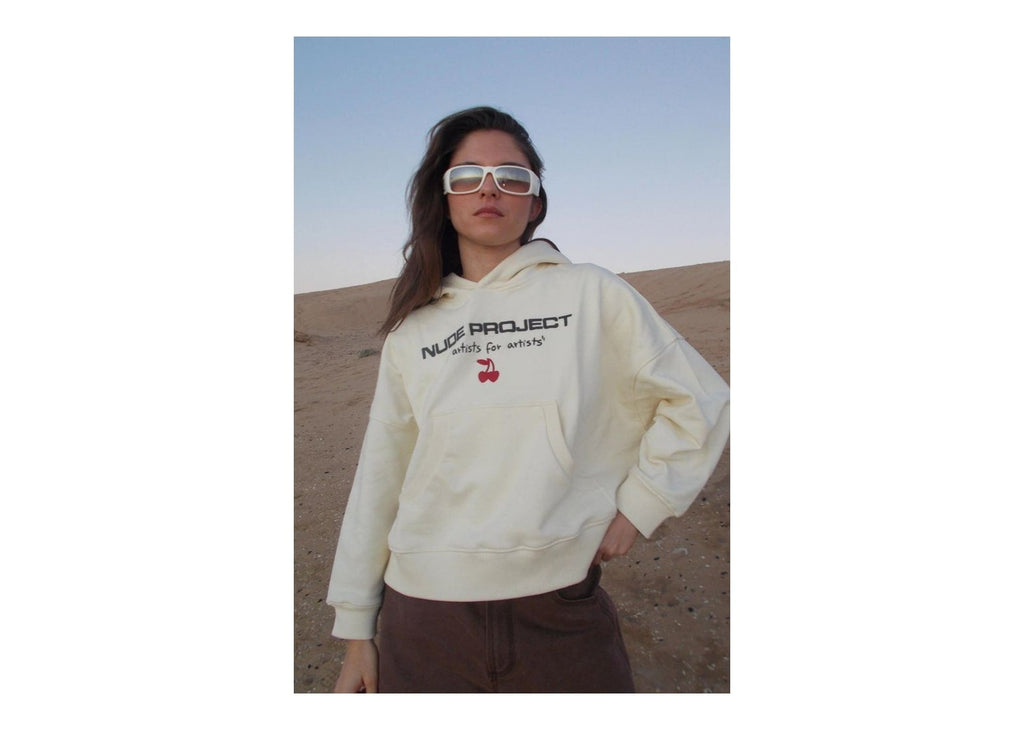 Nude Project Sport Hoodie Off-White