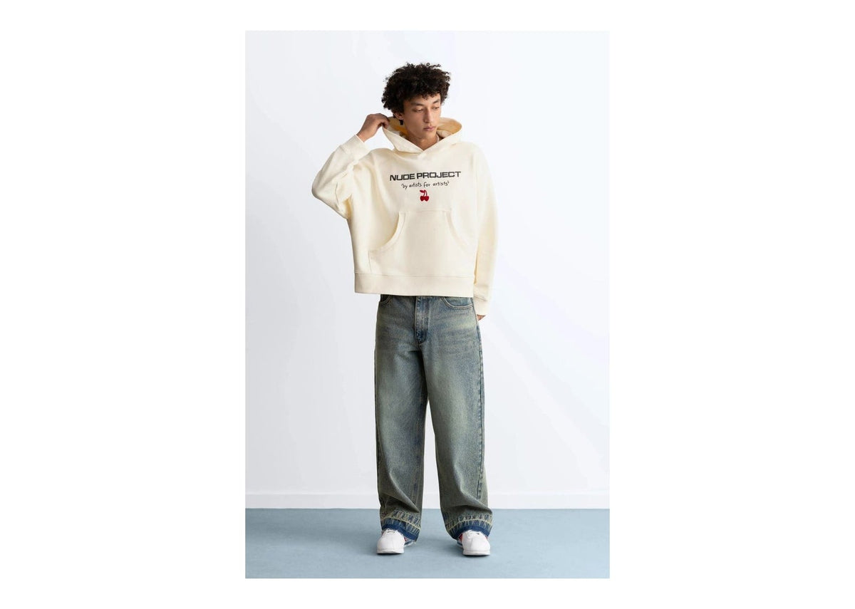 Nude Project Sport Hoodie Off-White