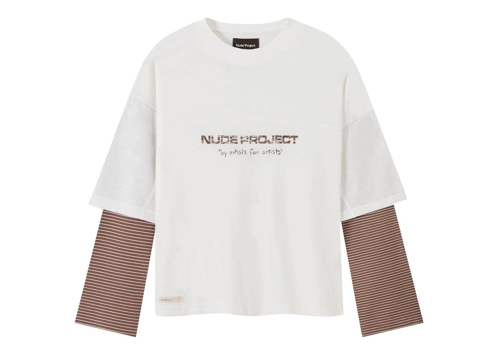Nude Project Sport Long-Sleeve Tee Brown
