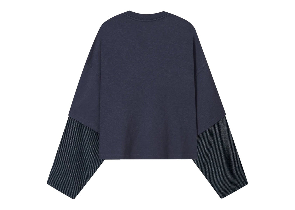 Nude Project Sport Long-Sleeve Tee Navy