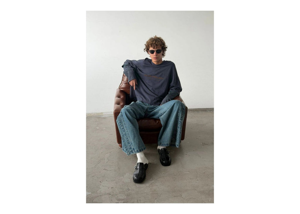 Nude Project Sport Long-Sleeve Tee Navy