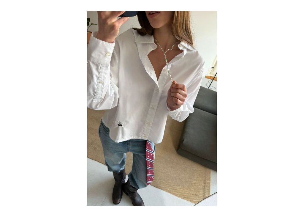Nude Project Stamp Shirt White