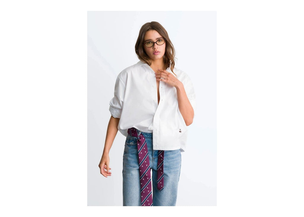 Nude Project Stamp Shirt White