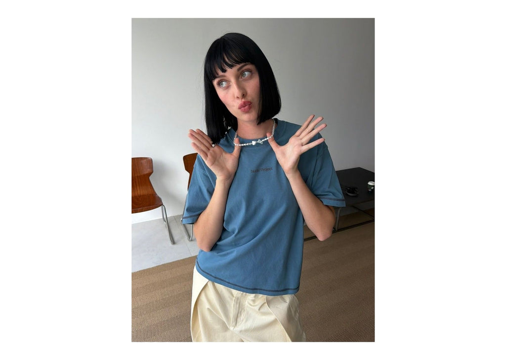 Nude Project Success Tee Blue
