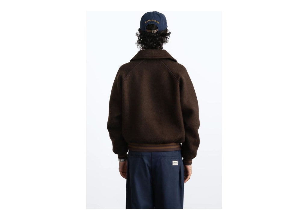 Nude Project Teddy Quarter-Zip Brown