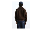 Nude Project Teddy Quarter-Zip Brown