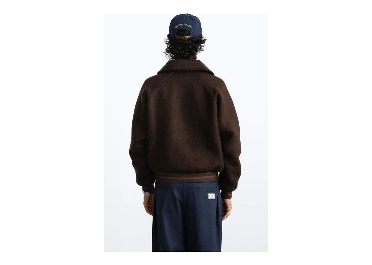 Nude Project Teddy Quarter-Zip Brown
