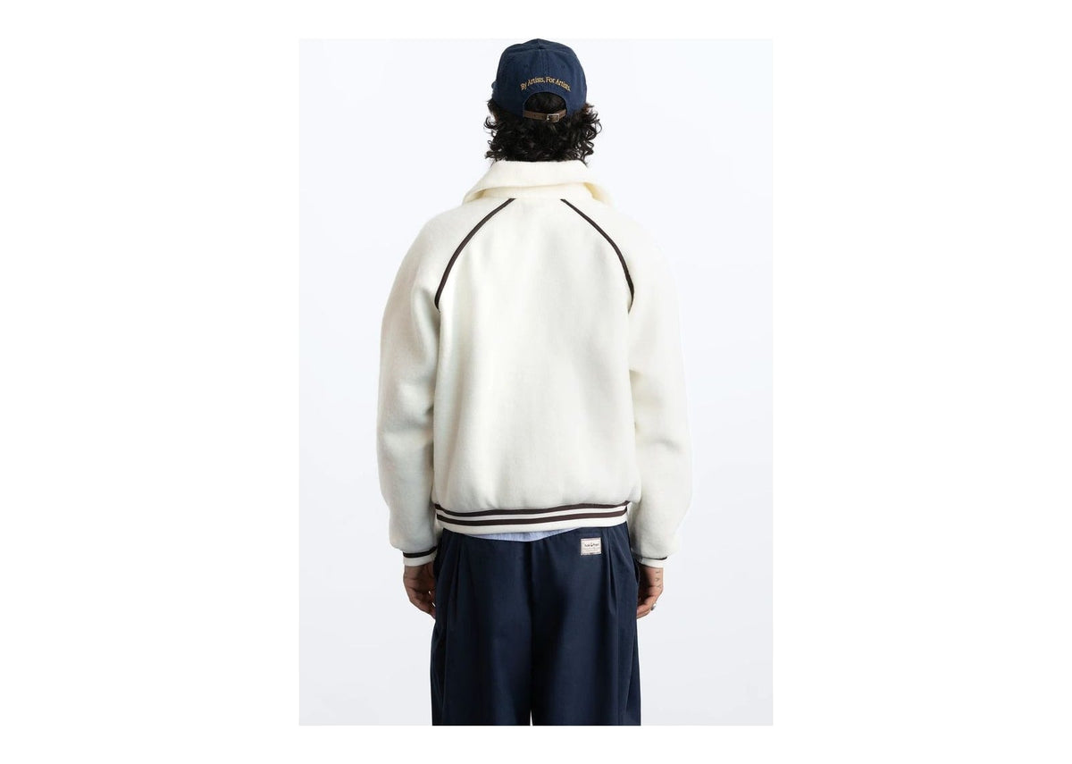 Nude Project Teddy Quarter-Zip Marshmallow