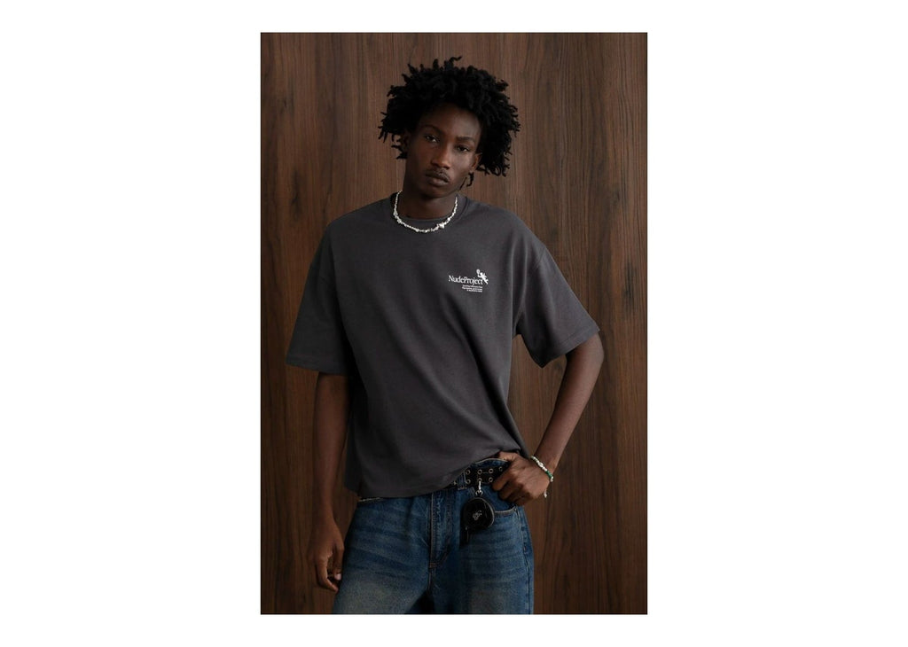 Nude Project Tennis Tee Ash