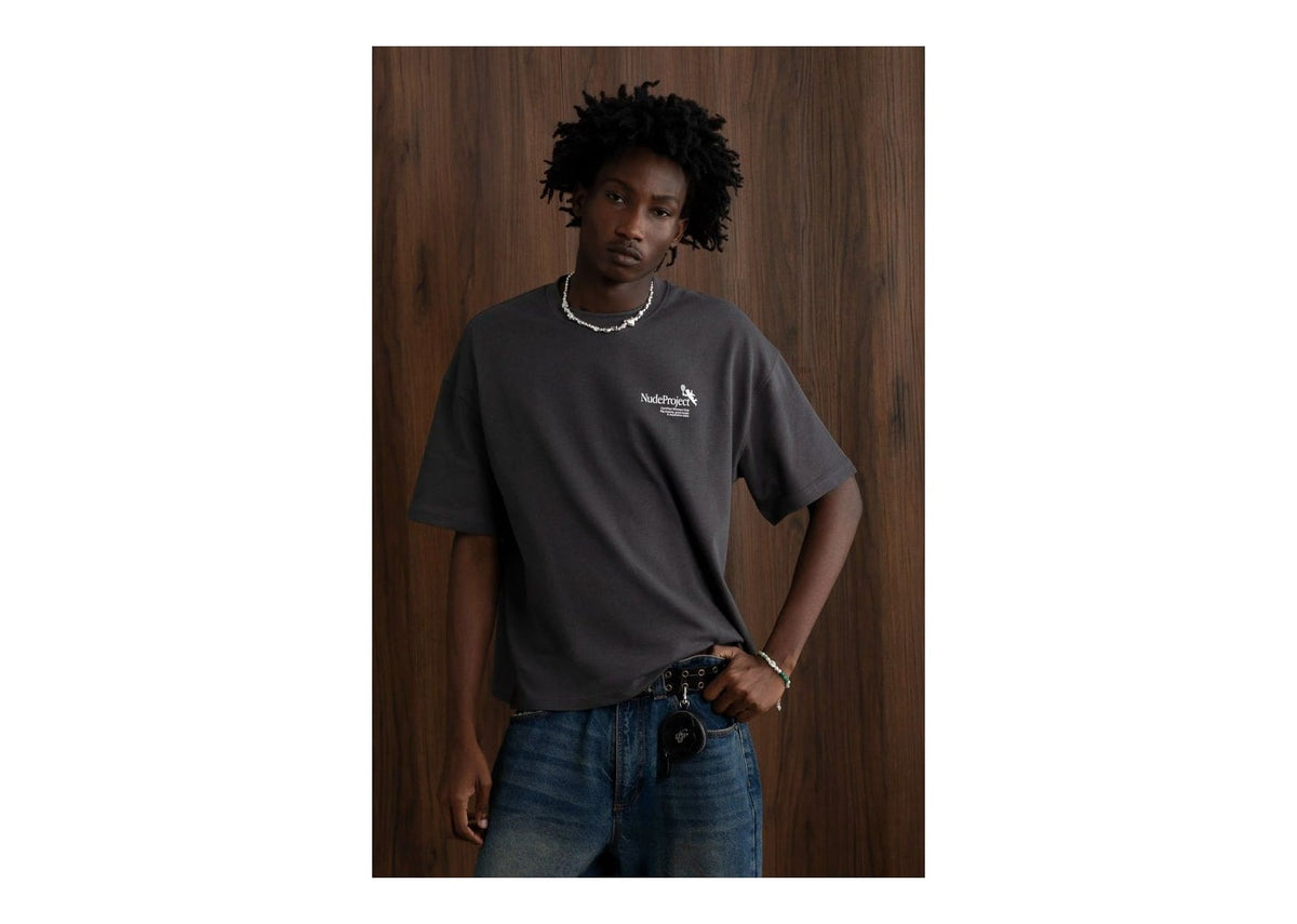 Nude Project Tennis Tee Ash