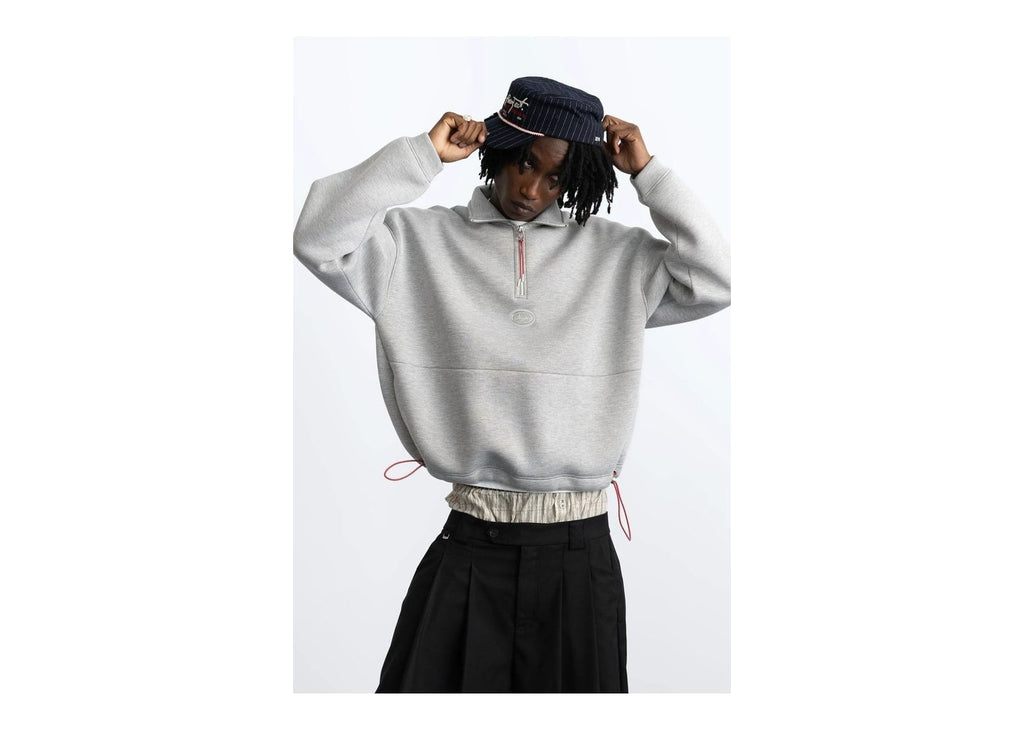 Nude Project The Bonus Quarter-Zip Grey