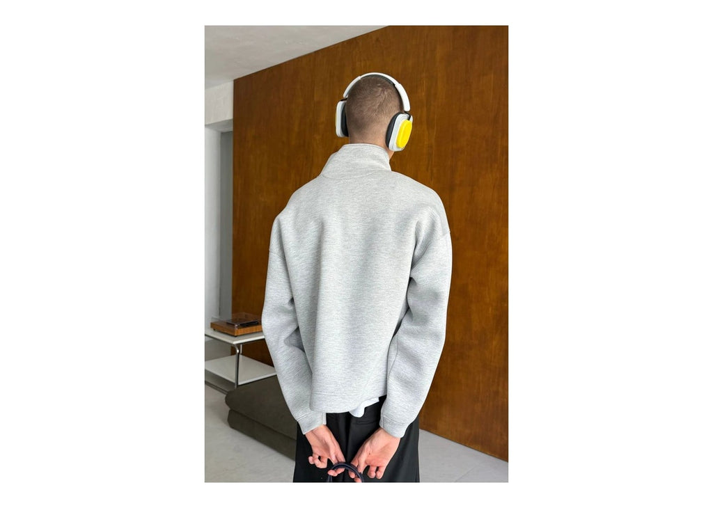 Nude Project The Bonus Quarter-Zip Grey