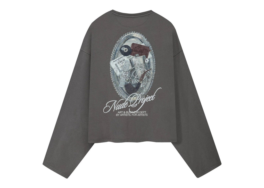 Nude Project The Conference Long-Sleeve Tee Ash