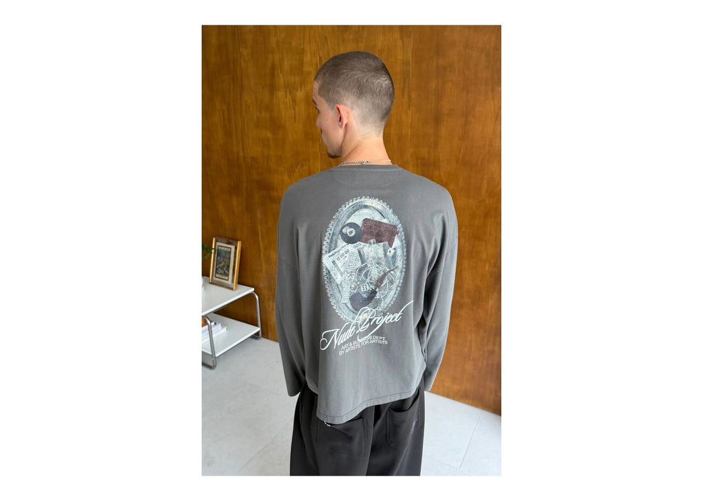 Nude Project The Conference Long-Sleeve Tee Ash