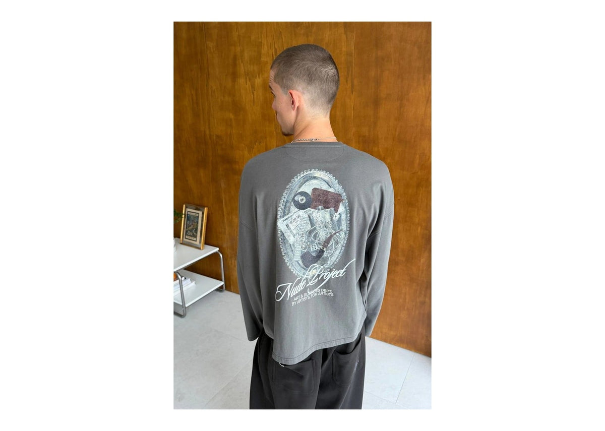 Nude Project The Conference Long-Sleeve Tee Ash