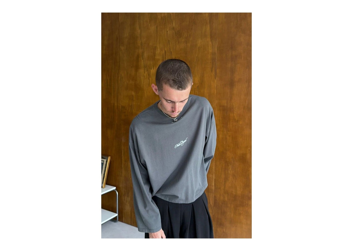 Nude Project The Conference Long-Sleeve Tee Ash