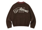 Nude Project The Consultant Quarter-Zip Knit Brown