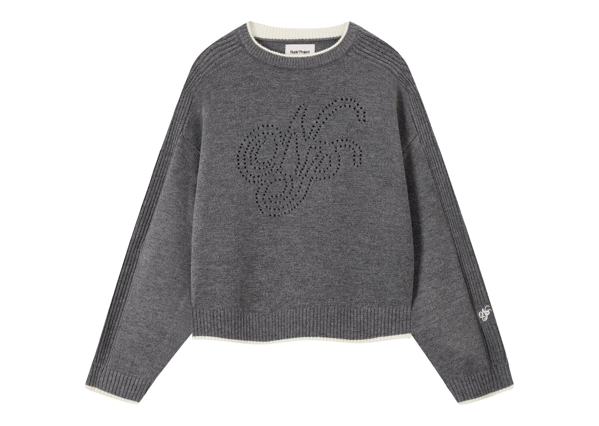 Nude Project The Employee of the Month Knit Sweater Ash