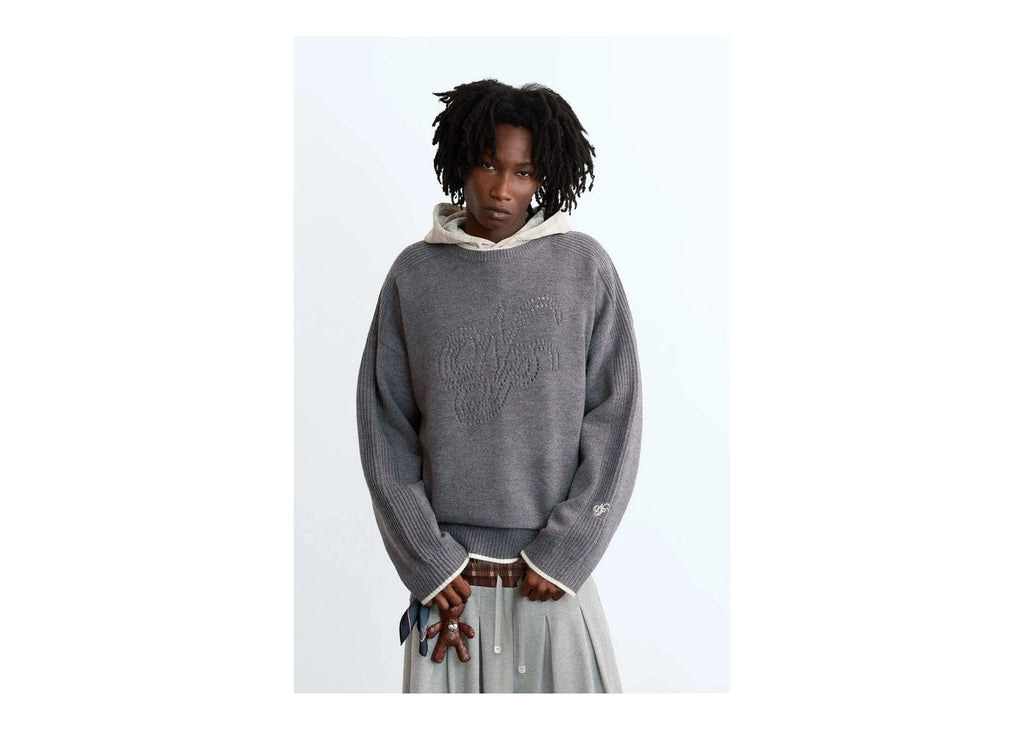 Nude Project The Employee of the Month Knit Sweater Ash