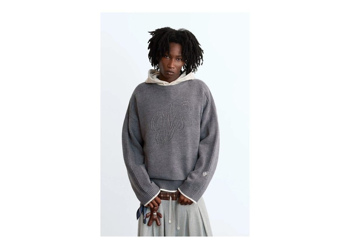 Nude Project The Employee of the Month Knit Sweater Ash