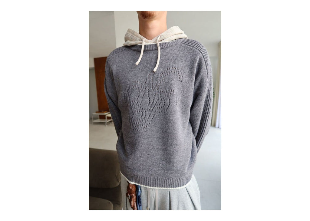 Nude Project The Employee of the Month Knit Sweater Ash