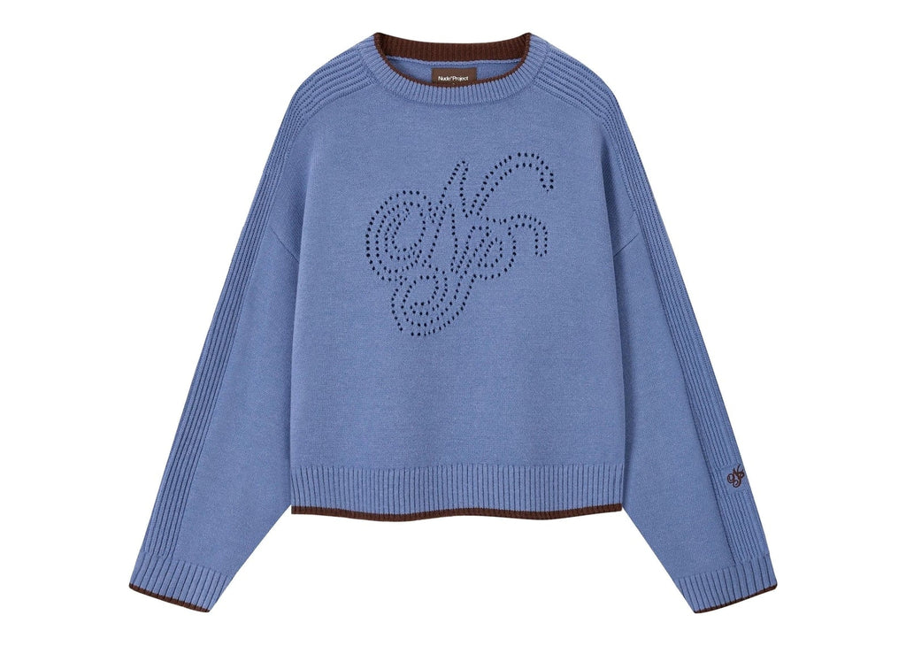 Nude Project The Employee of the Month Knit Sweater Blue