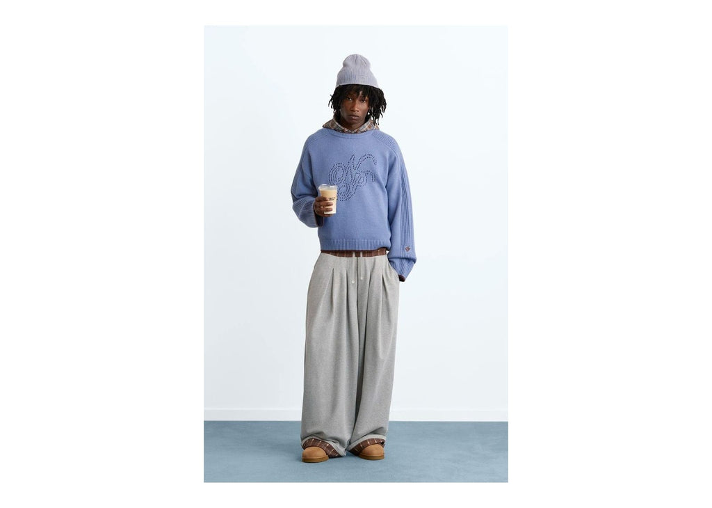 Nude Project The Employee of the Month Knit Sweater Blue