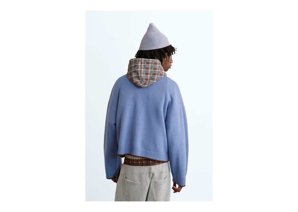 Nude Project The Employee of the Month Knit Sweater Blue