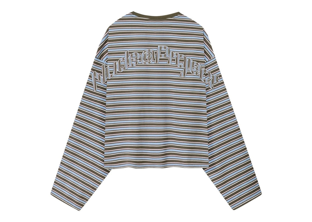 Nude Project The Networking Long-Sleeve Tee Light Blue
