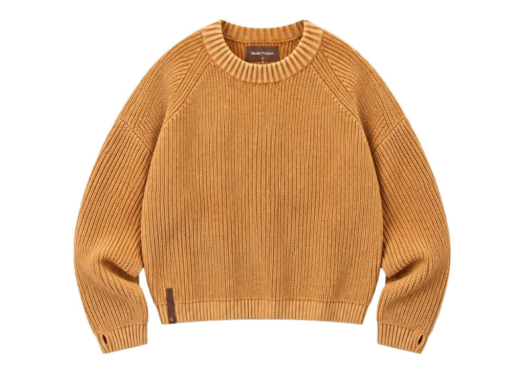 Nude Project The Promotion Knit Sweater Dark Orange
