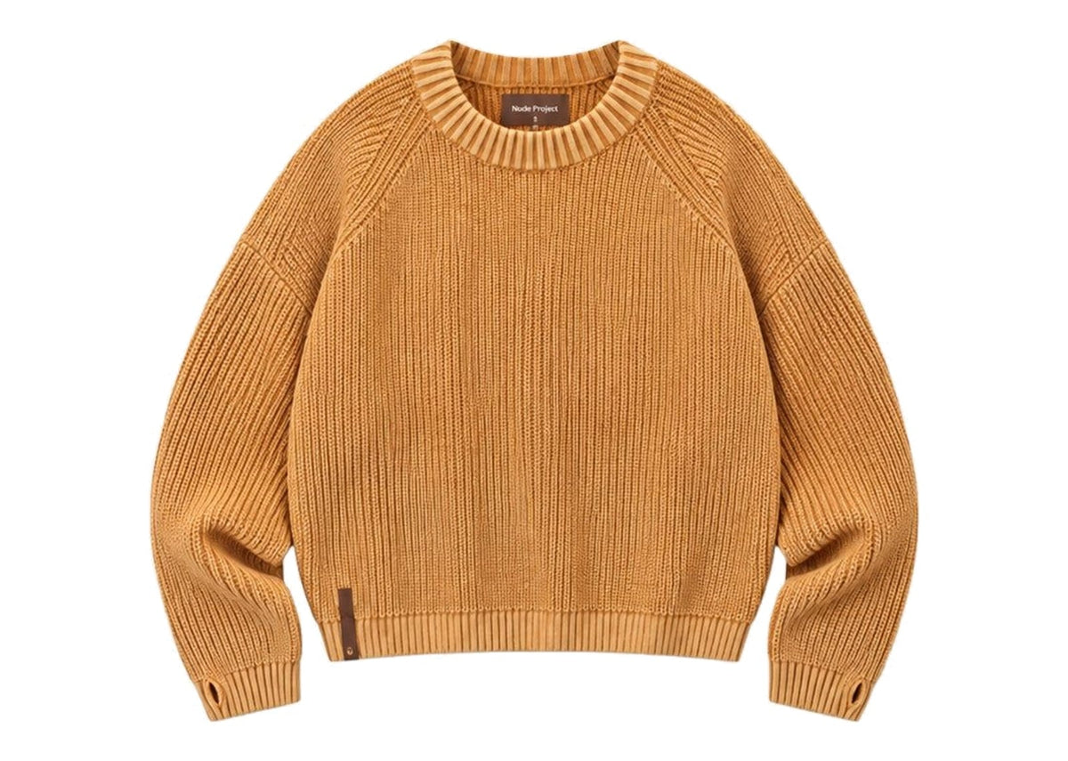 Nude Project The Promotion Knit Sweater Dark Orange