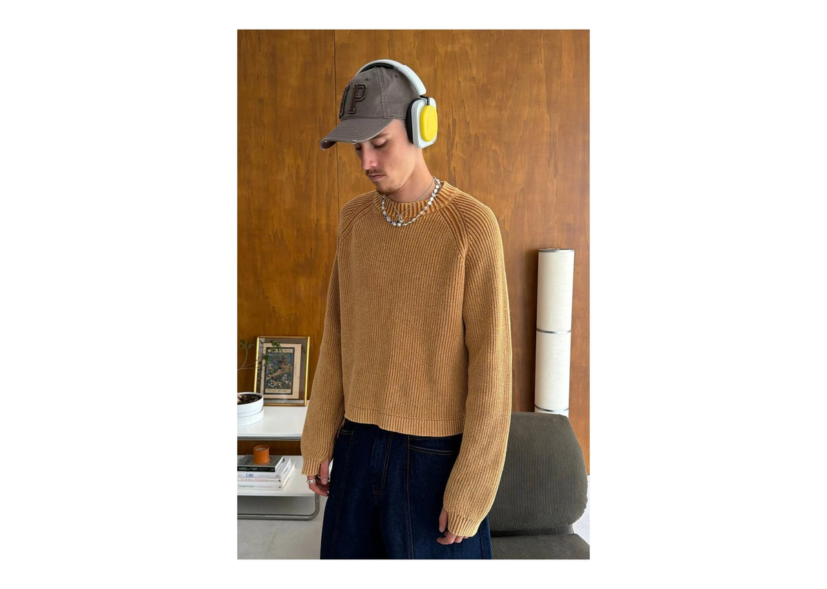 Nude Project The Promotion Knit Sweater Dark Orange