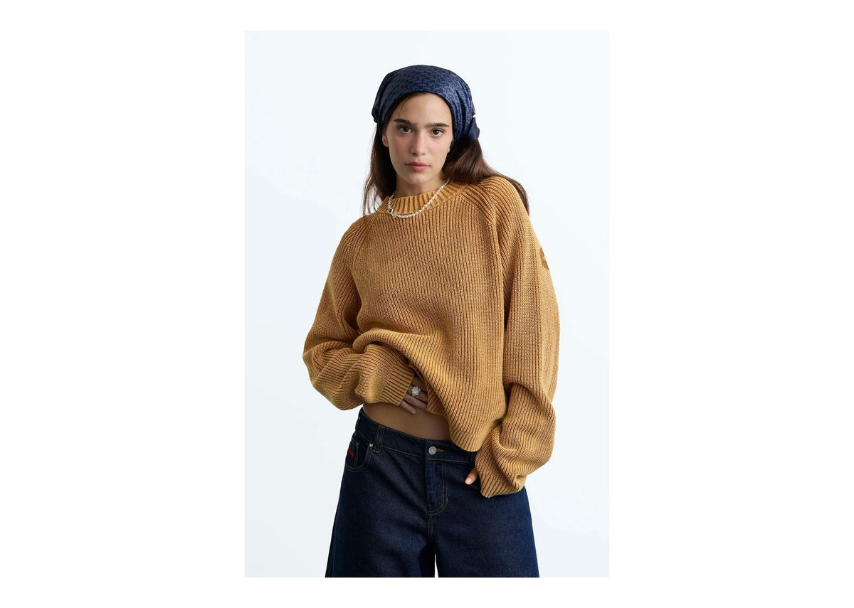 Nude Project The Promotion Knit Sweater Dark Orange