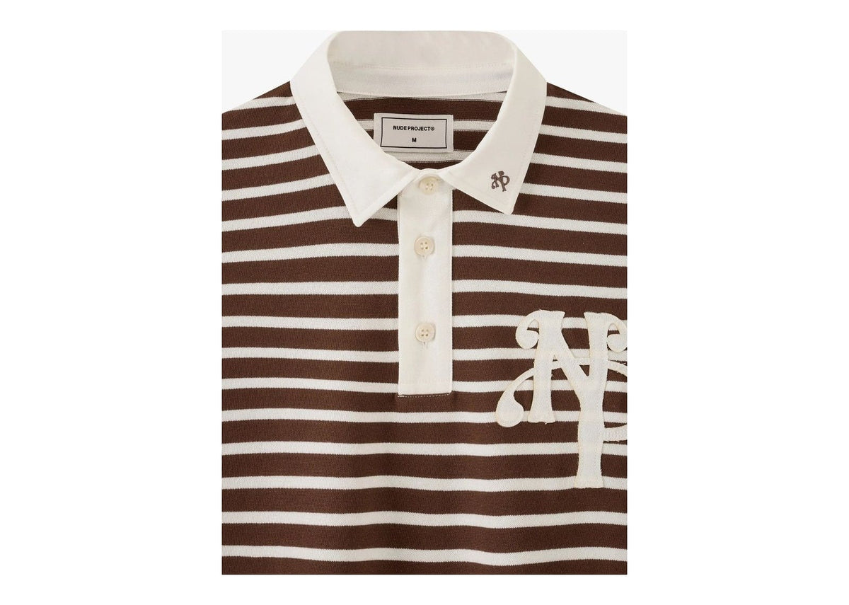 Nude Project The Side Hustle Polo Brown