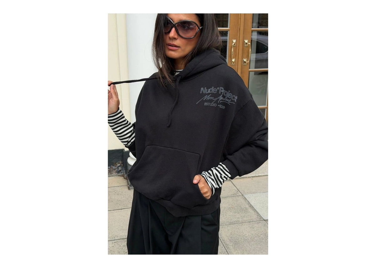 Nude Project Vortex Hoodie Ash