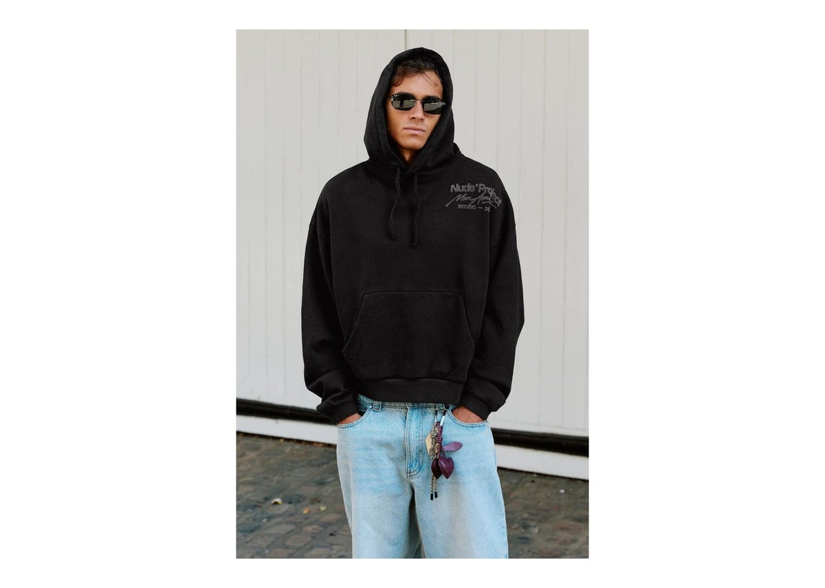 Nude Project Vortex Hoodie Ash