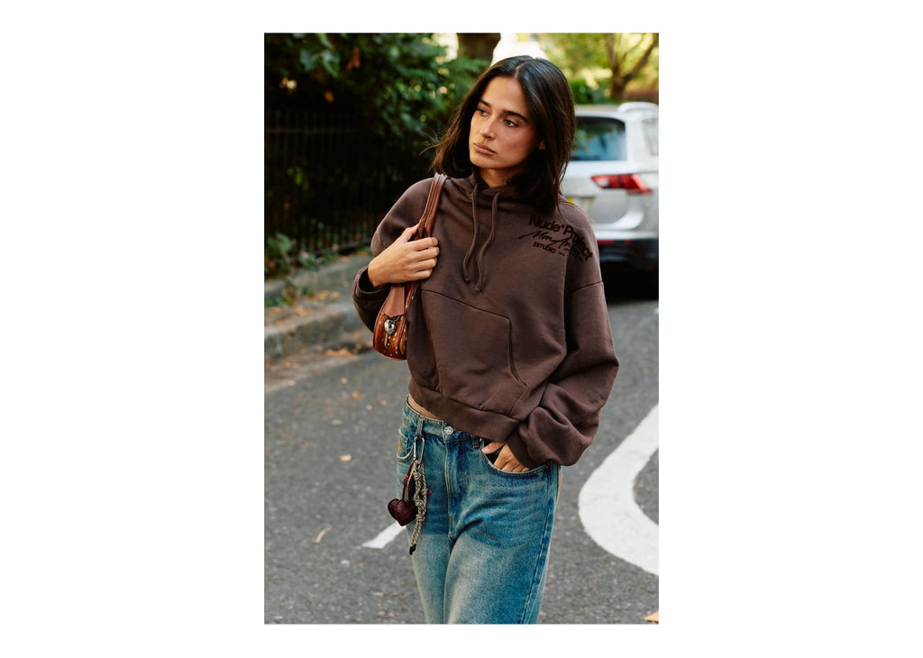 Nude Project Vortex Hoodie Brown